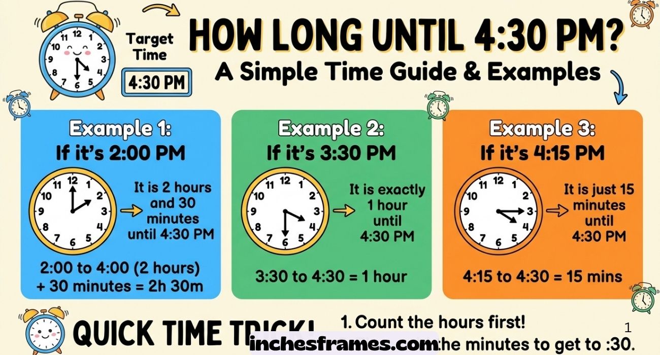 How Long Until 4:30 PM